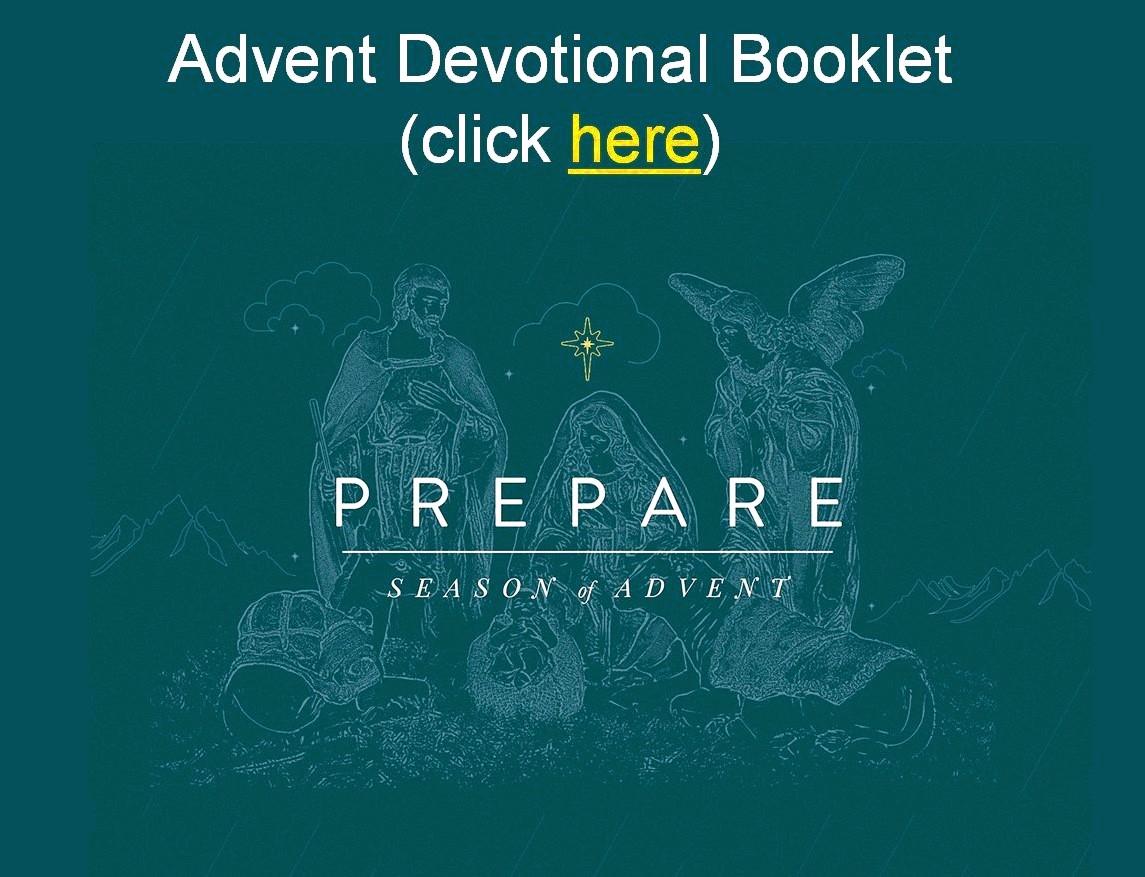 Advent Devotional Booklet for Prepare
